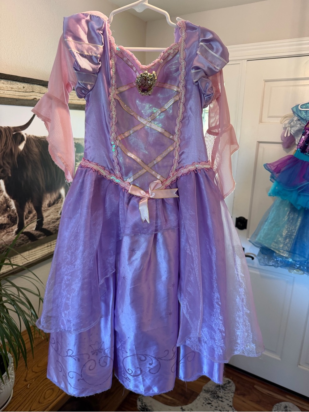 Disney Lavender and Pink Shimmer Princess Dress Costume